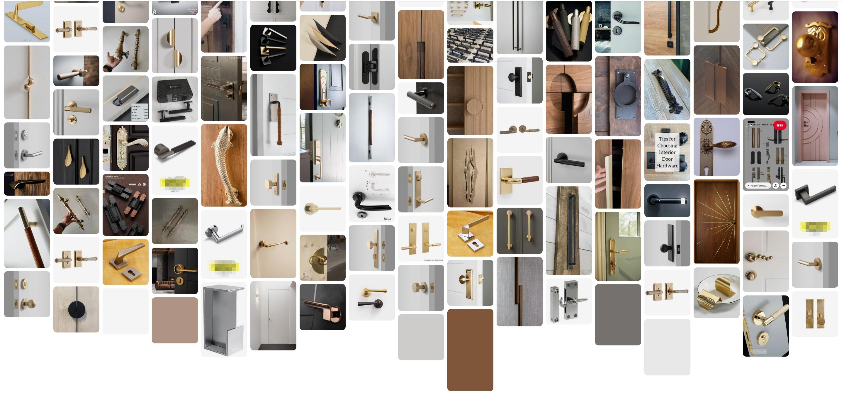 about us -vila door handle style